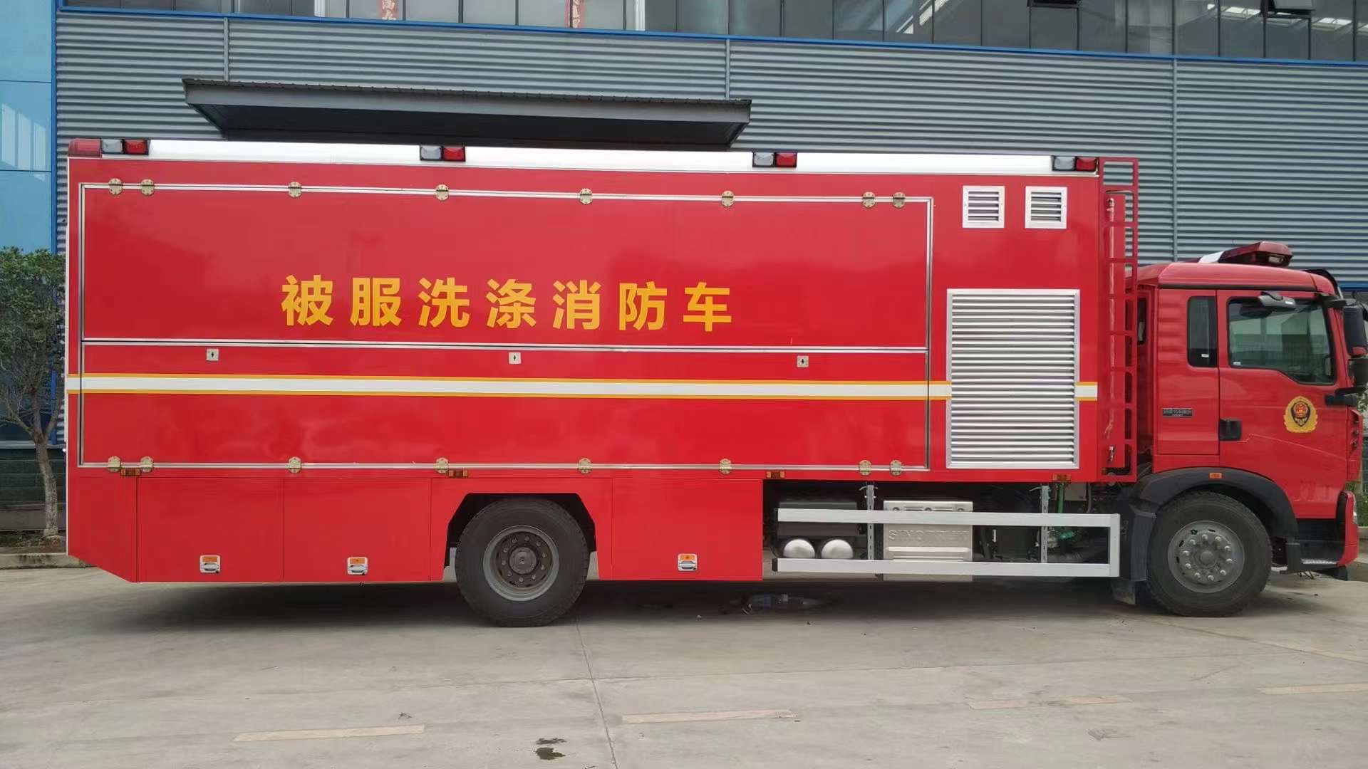东风天锦KR国六保障宿营车实拍图片