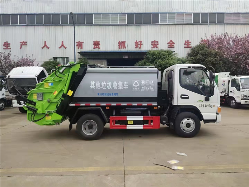 江淮康铃H3地下室专用压缩式垃圾车实拍图片